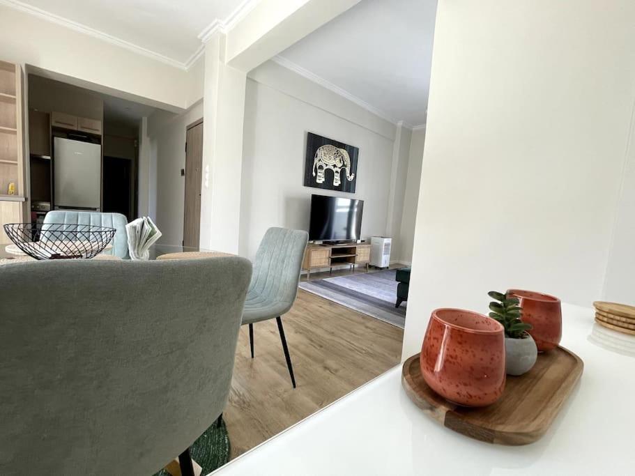 Apartamento Luxury Penthouse In Pagrati Atenas Exterior foto